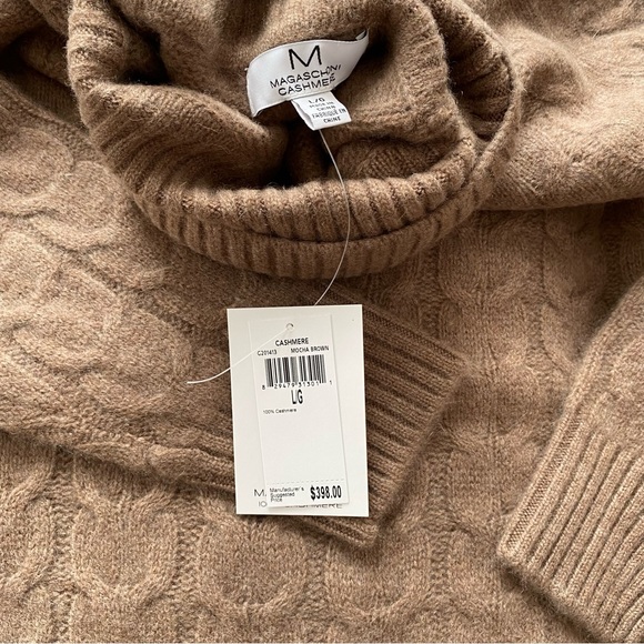 NWT Magaschoni Women's Cashmere Turtleneck Sweater - Picture 13 of 16